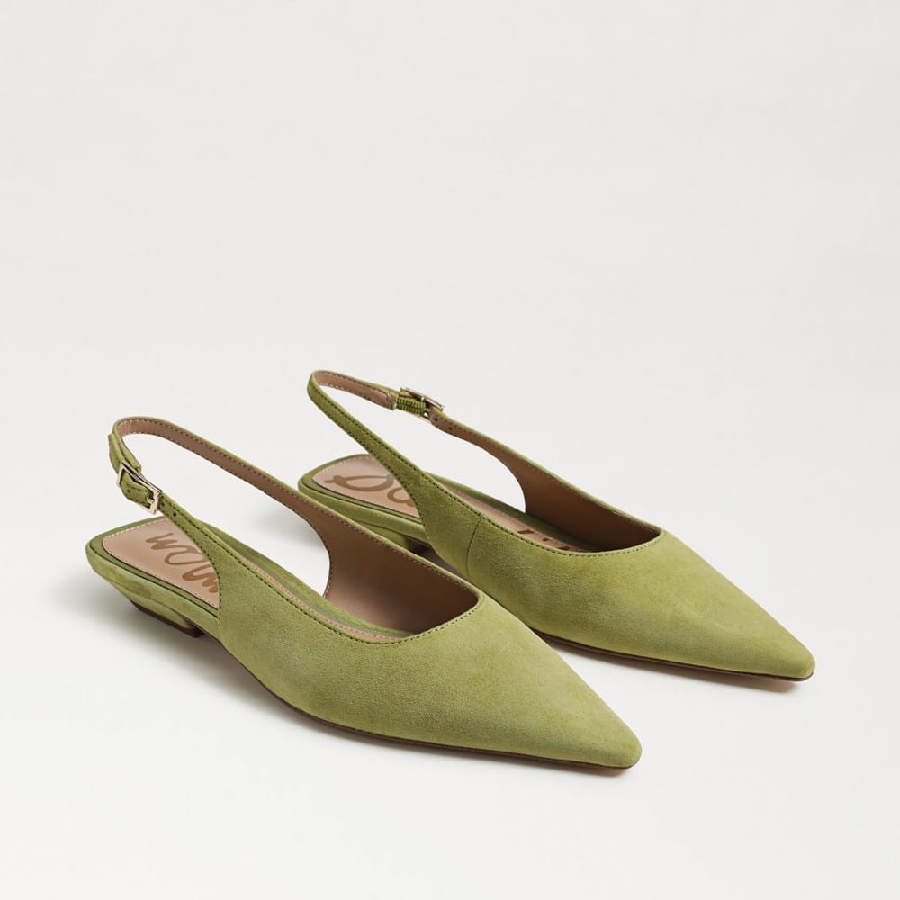 Martini Olive suede