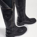 Lacy Zip Up Riding Boot - Detail