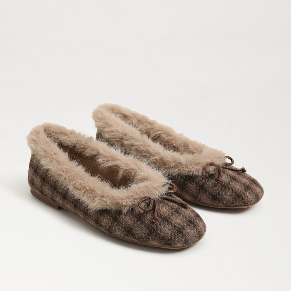 Sam Edelman Alie Cozy Ballet Flat Truffle