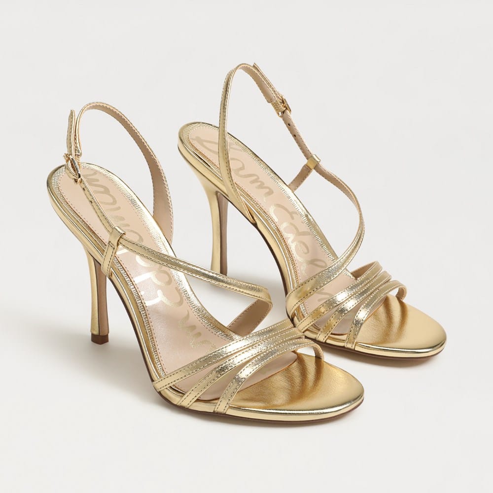 Charli Stiletto Sandal Amber