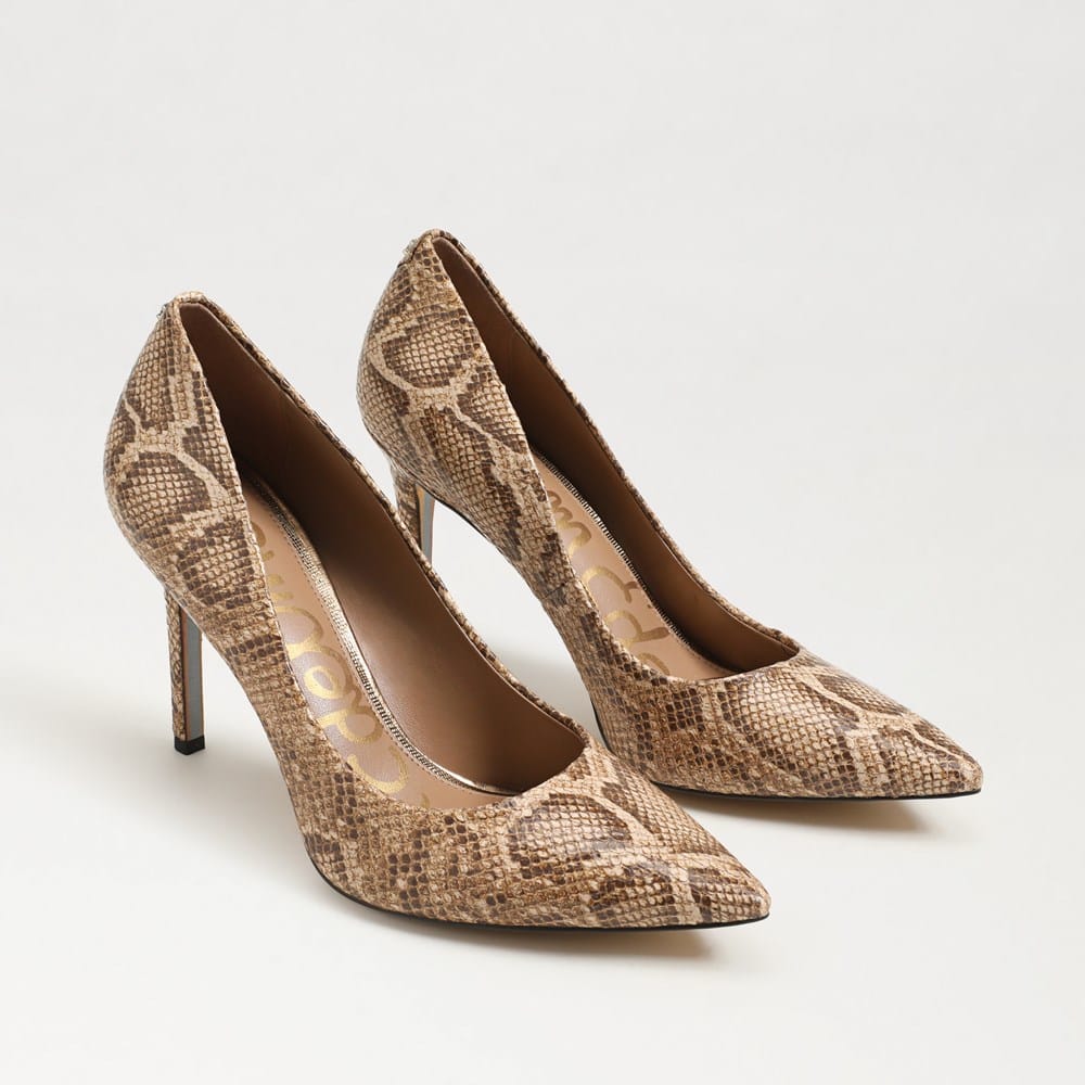 Snake Print leather