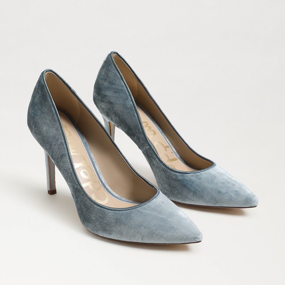 Sam Edelman Hazel Pointed Toe Pump Azure
