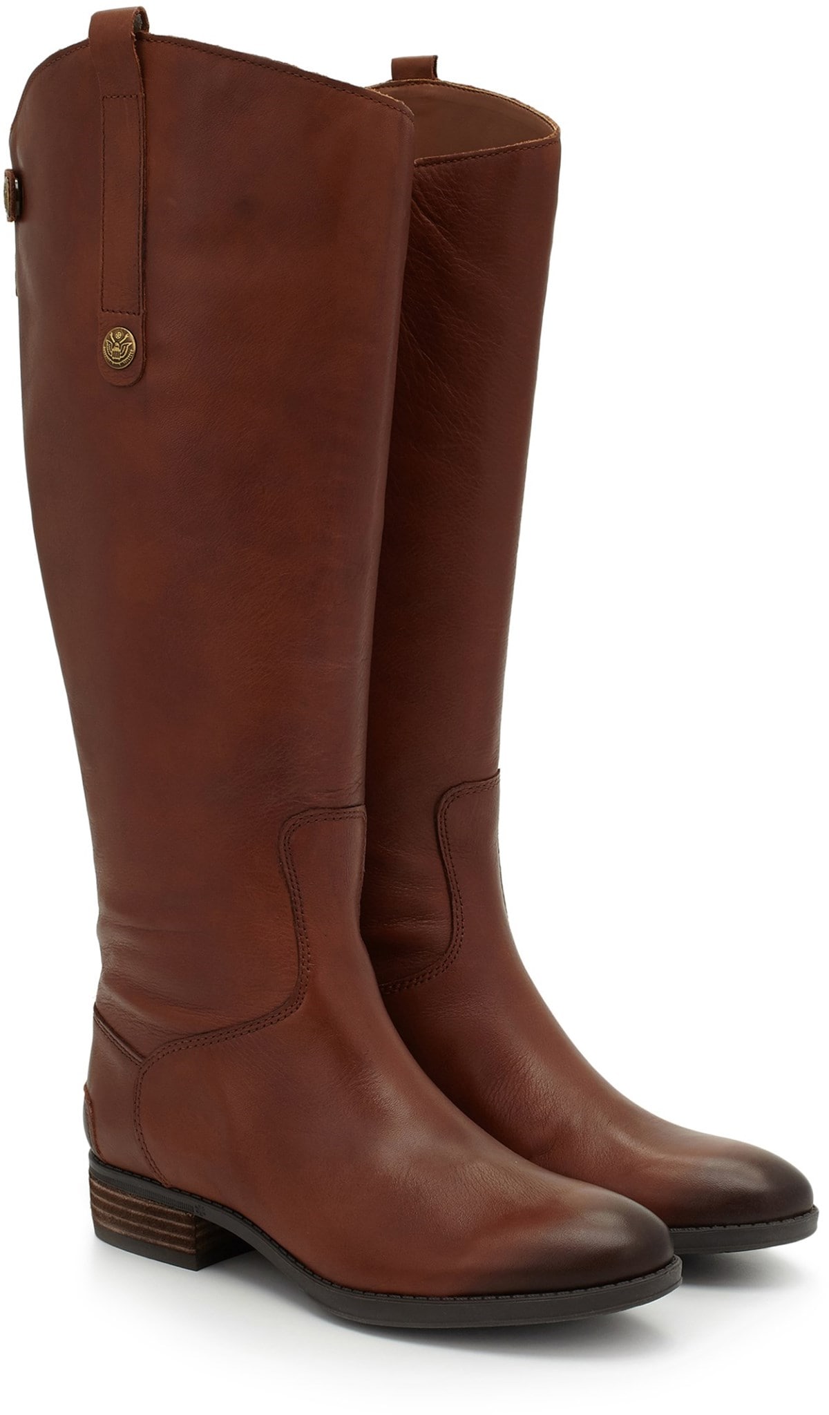 wide calf leather riding boots