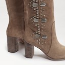 Oma Western Knee High Boot - Detail
