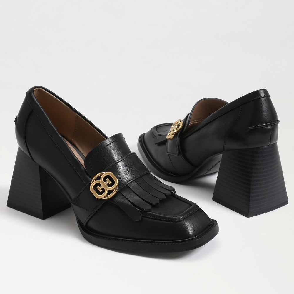 GUCCI GG Marmont Leather Loafers for Women