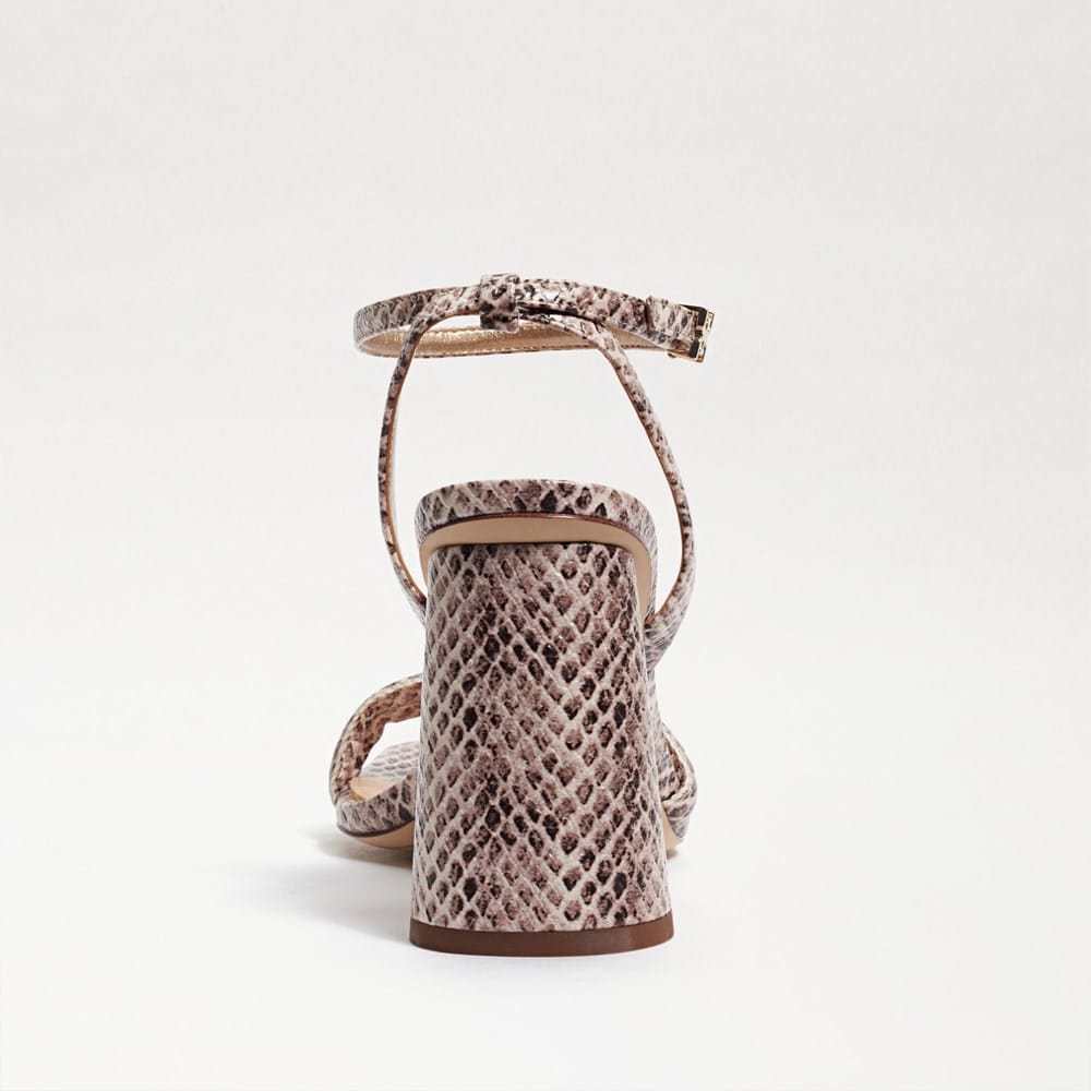 Kia Block Heel Sandal | Sam Edelman | ReLove Sam Edelman Kia Block Heel Sandal, Size 9, Color: Toccia Mamba Snake display picture 1