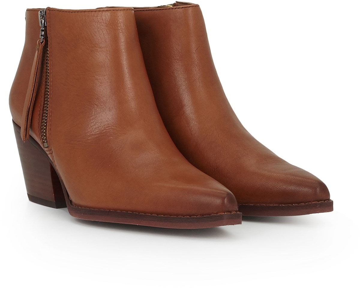 walden leather bootie