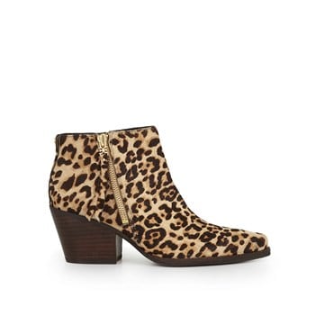 sam edelman walden bootie leopard