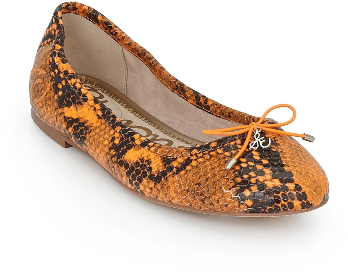 sam edelman orange flats
