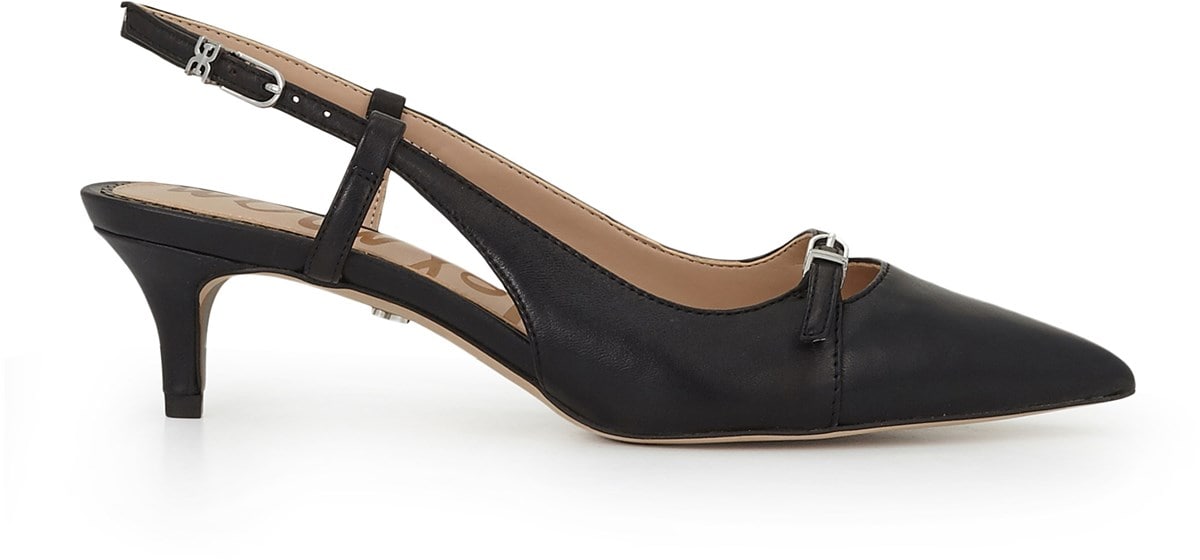 kitten heel slingback shoes