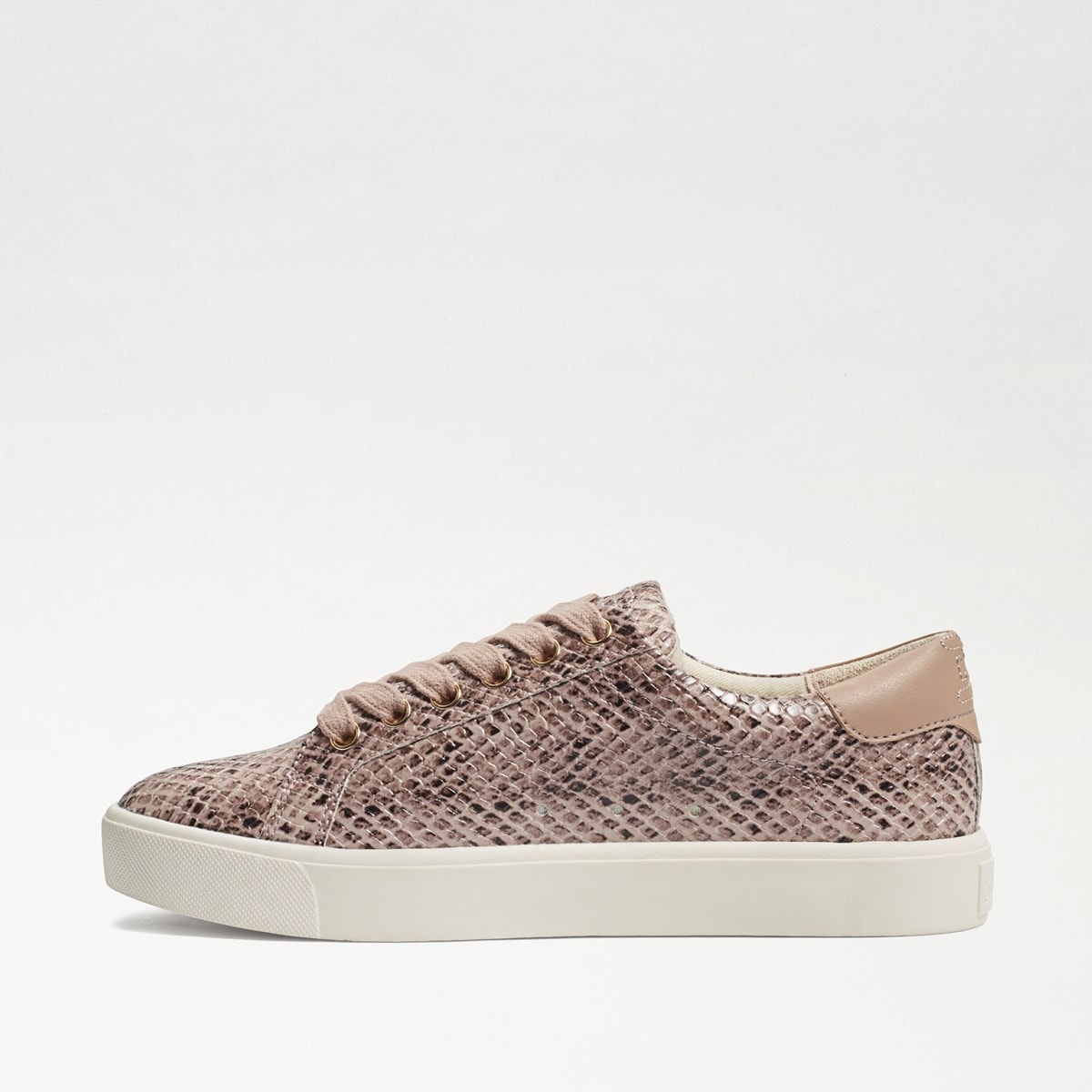 Ethyl Lace Up Sneaker White Leather | Womens Sneakers | Sam Edelman