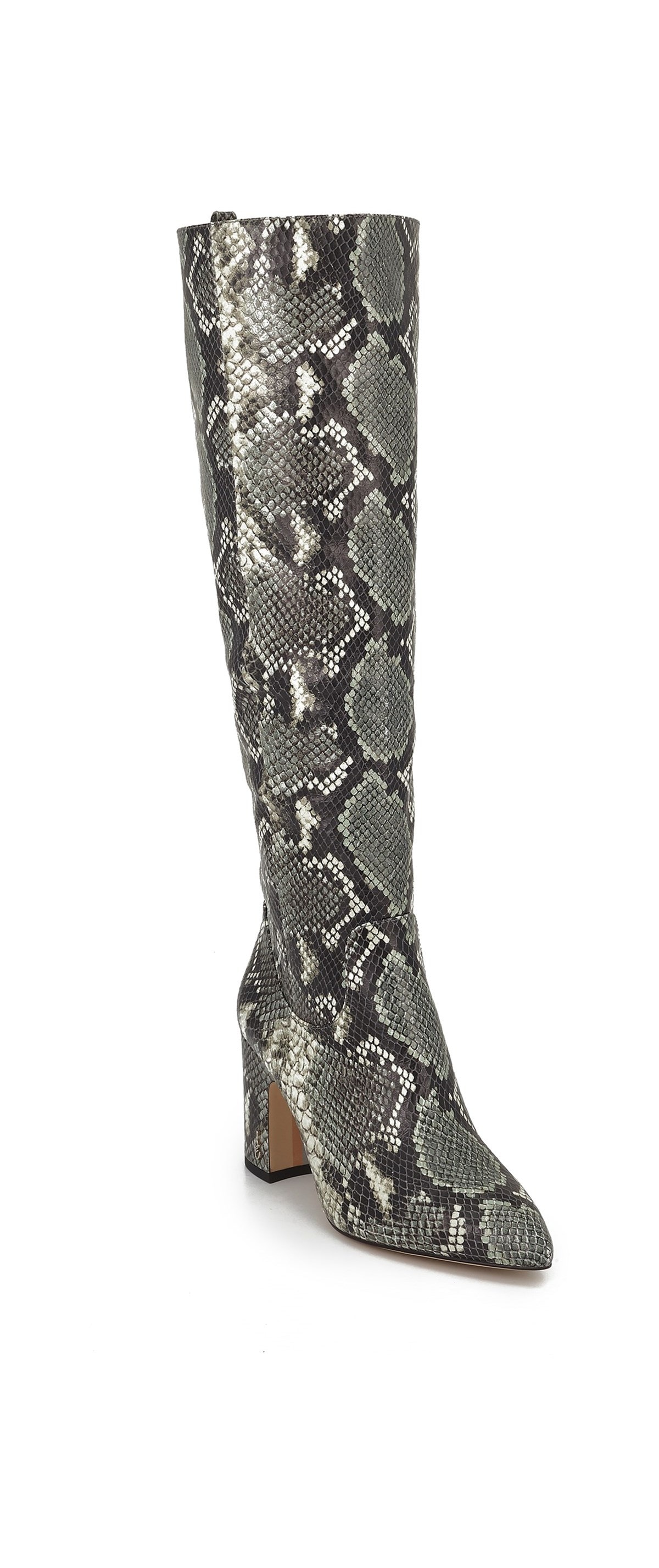 sam edelman hai snakeskin boots