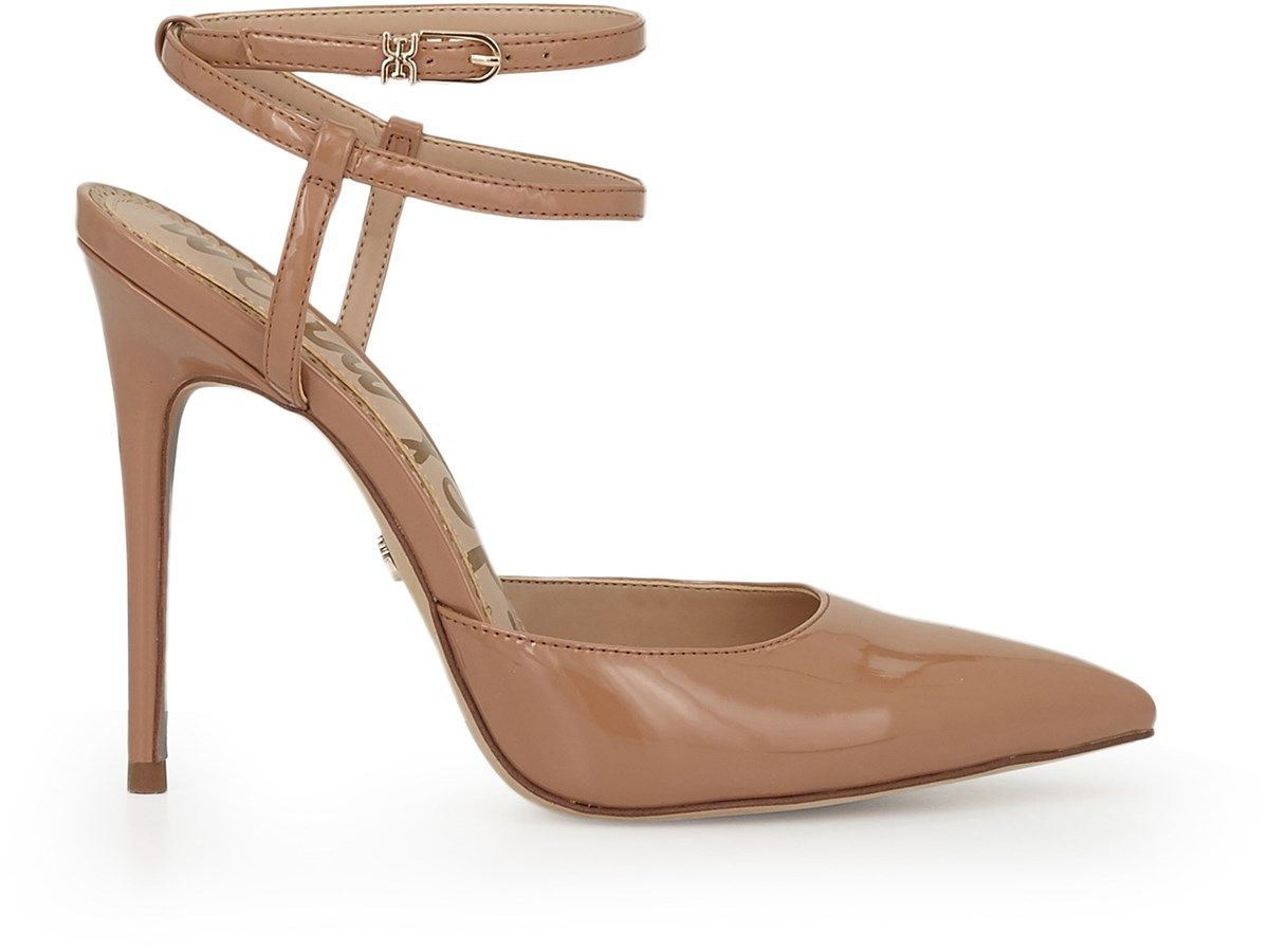 pointed toe ankle strap