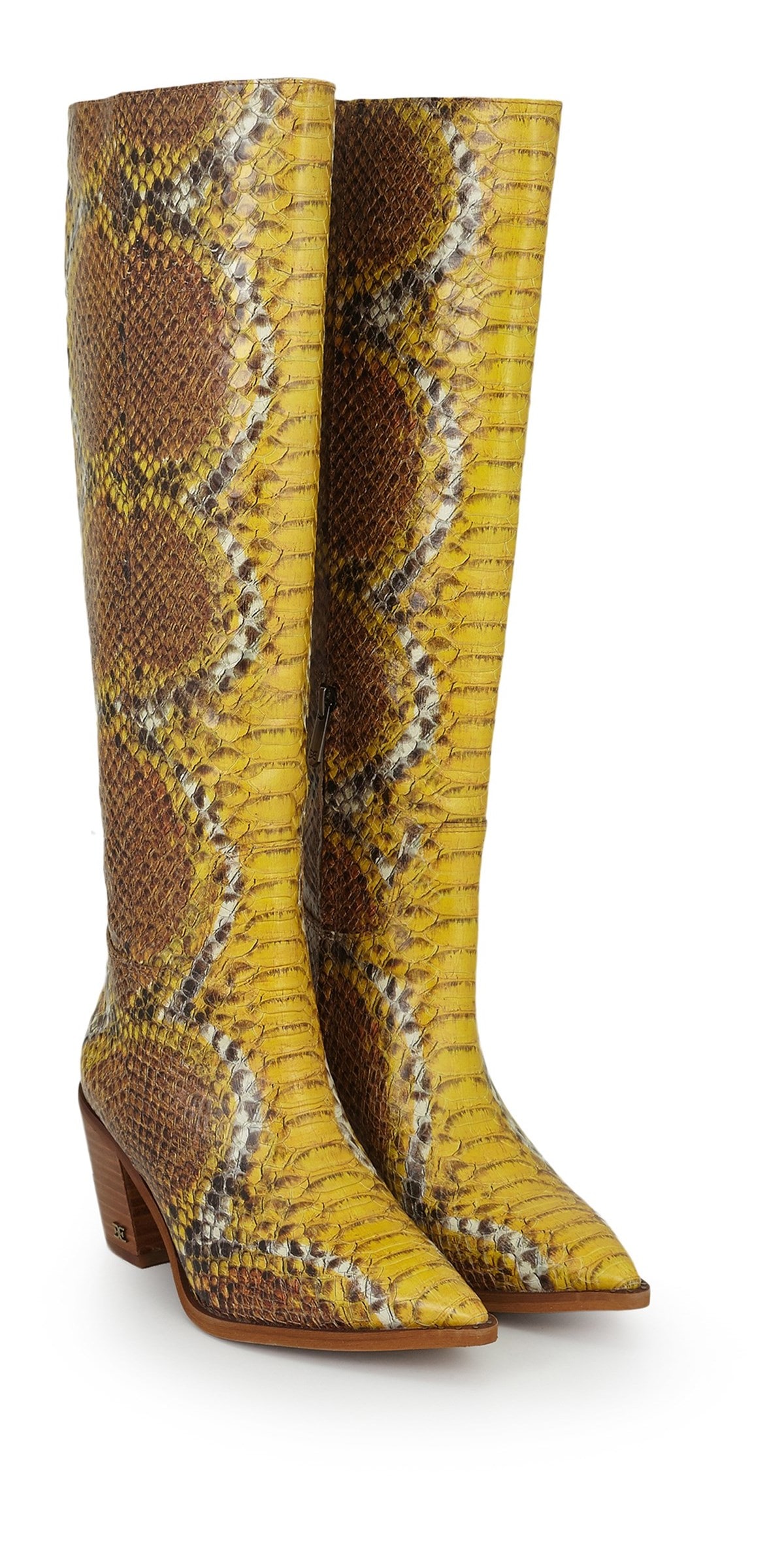 sam edelman snakeskin boots