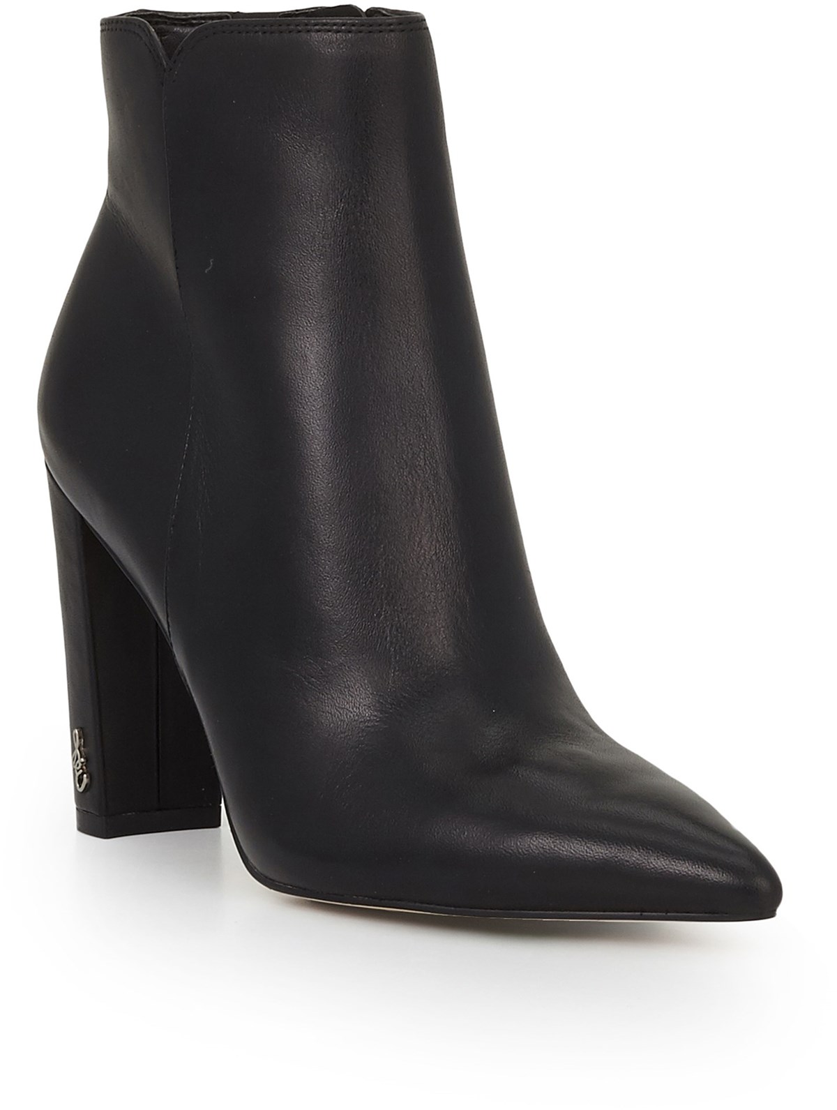 pointed toe bootie heels