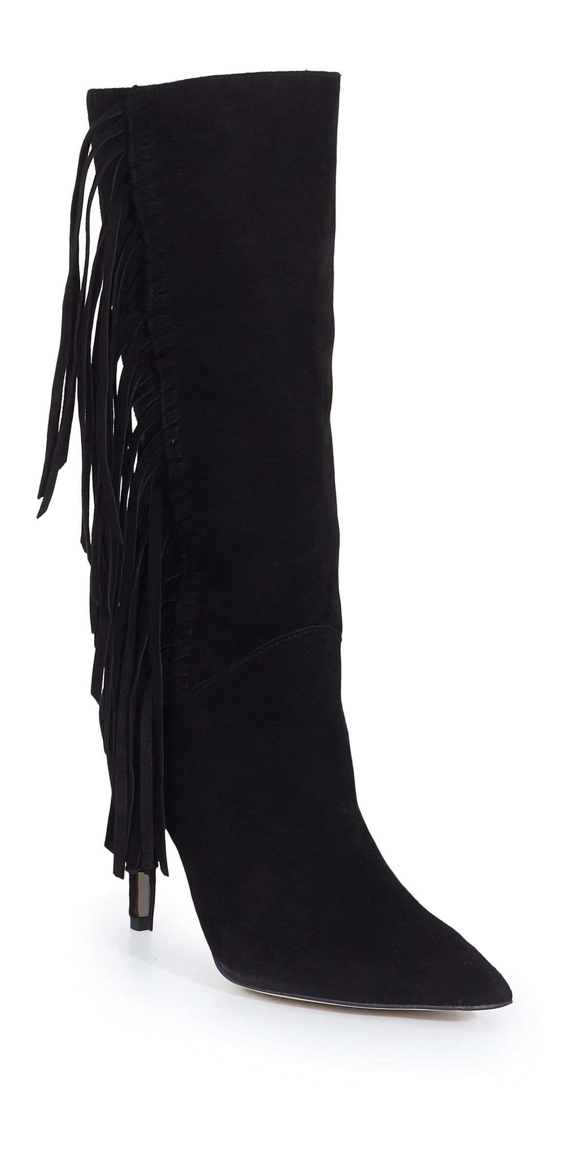 sam edelman black fringe boots