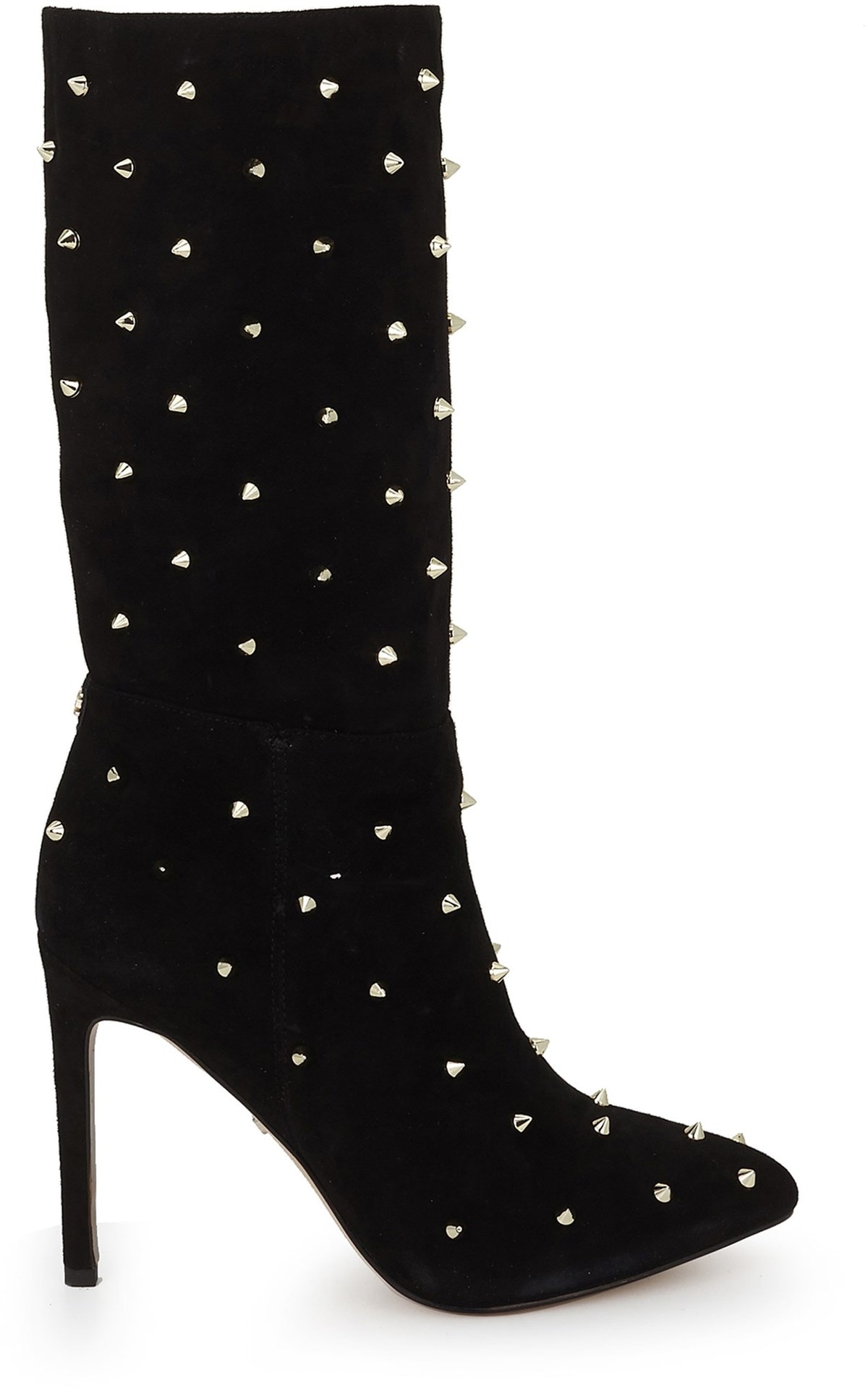 sam edelman black studded boots