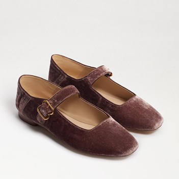 sam edelman michaela velvet mary jane flats
