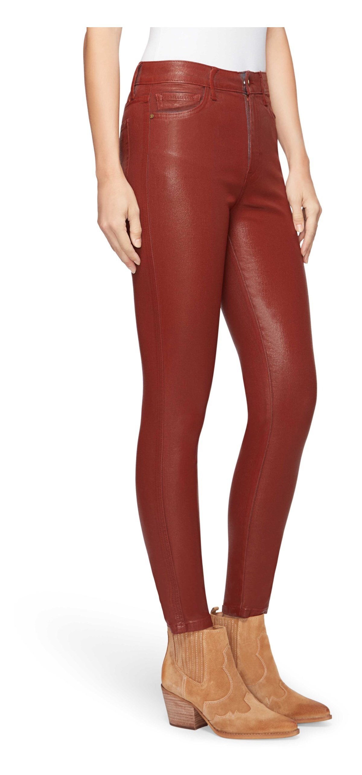 sam edelman coated jeans