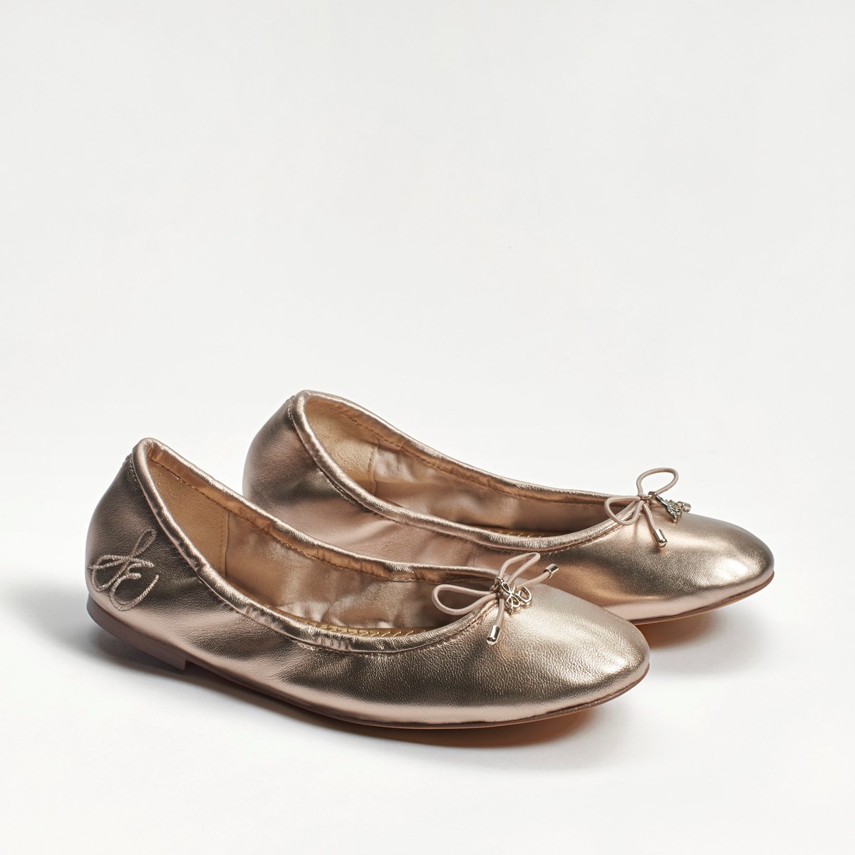 sam edelman felicia flat silver