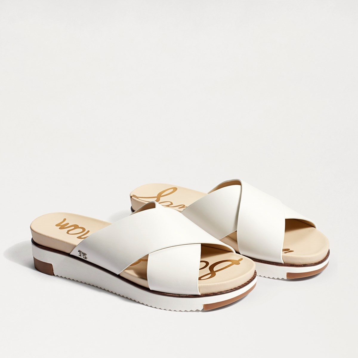 sam edelman white sandals