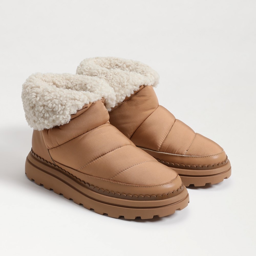 UGG LV LEATHER BACK DUPE BOOTIES