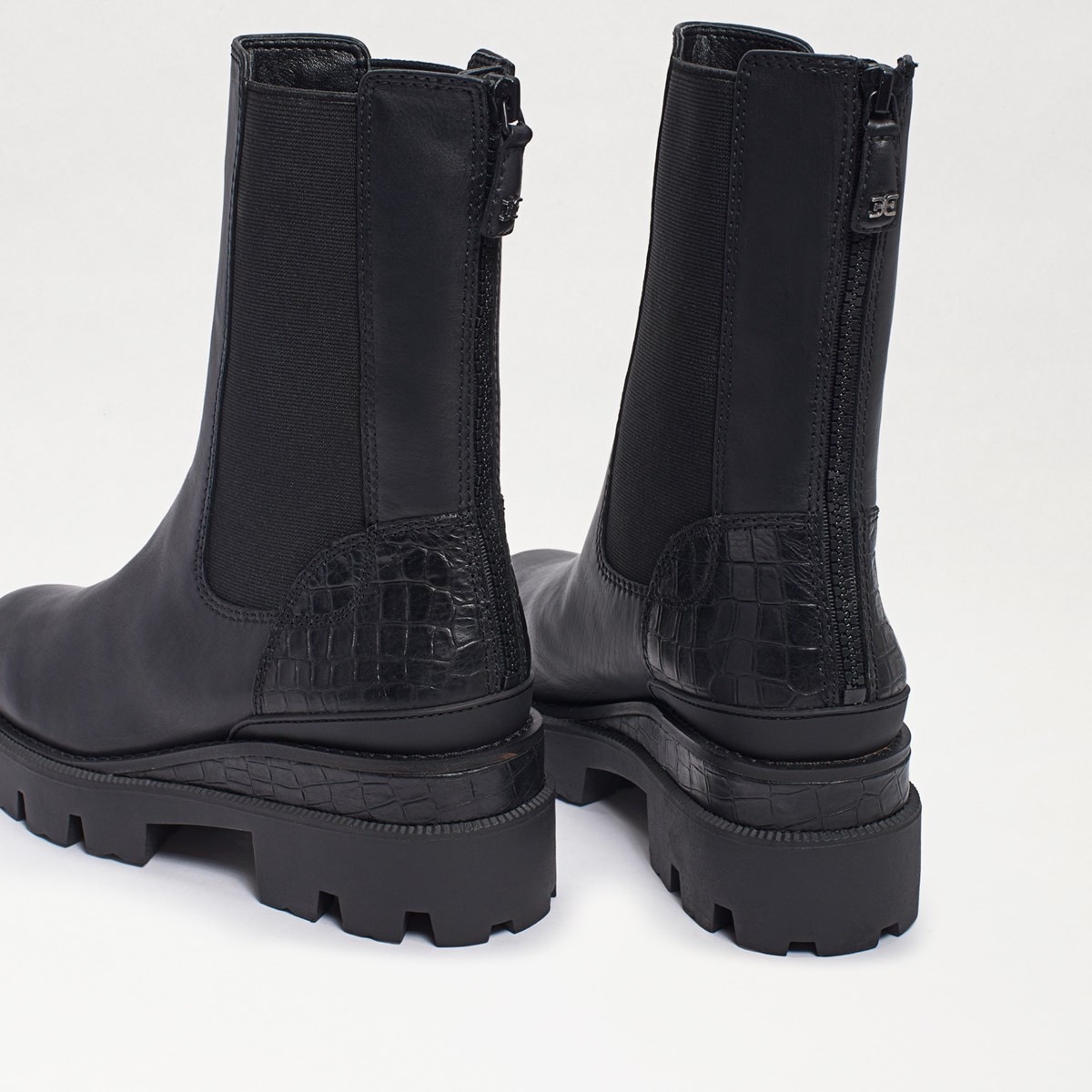 genia lug sole chelsea boot sam edelman