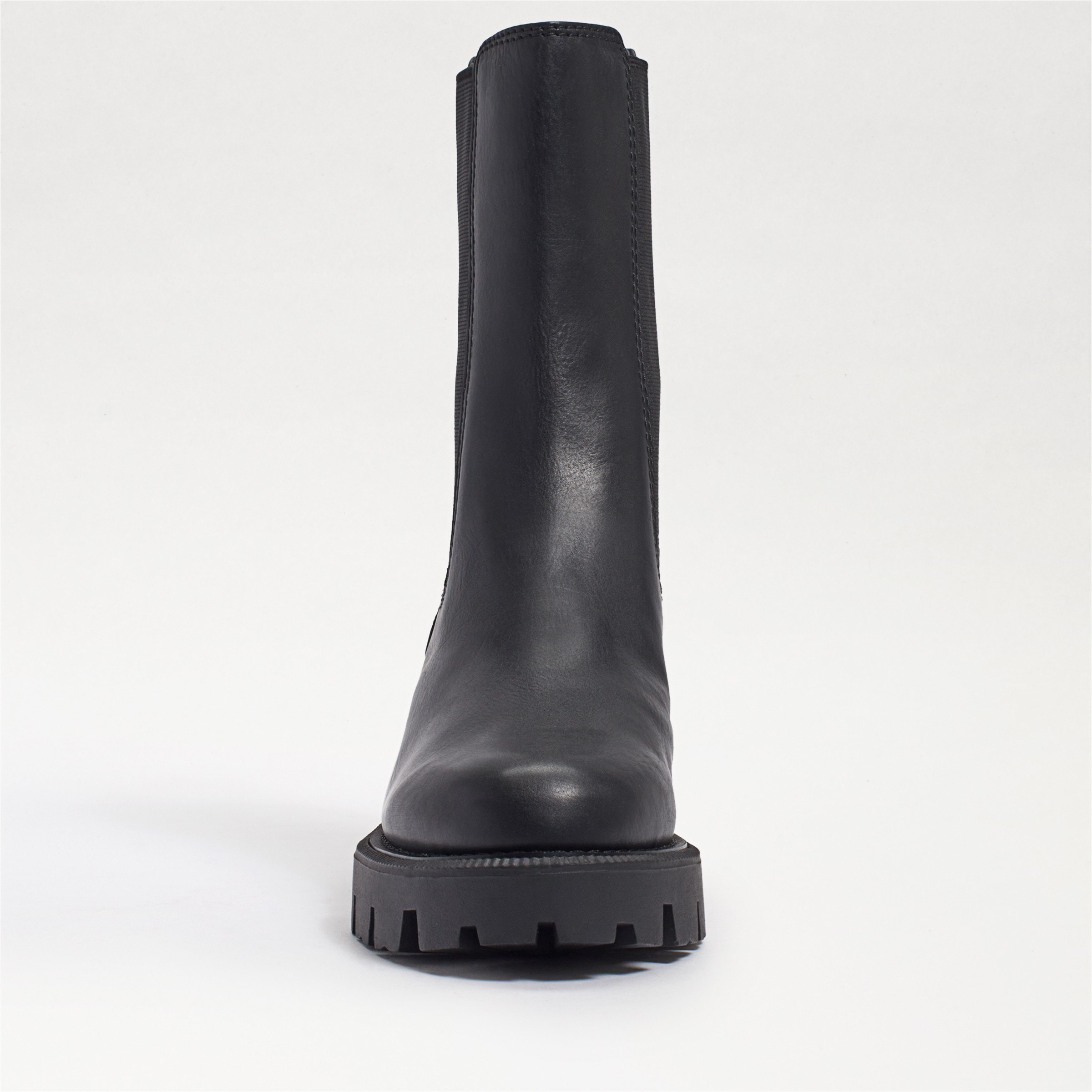 Sam Edelman Genia Lug Sole Chelsea Boot, Black Leather Sam Edelman Genia Lug Sole Chelsea Boot, Black Leather