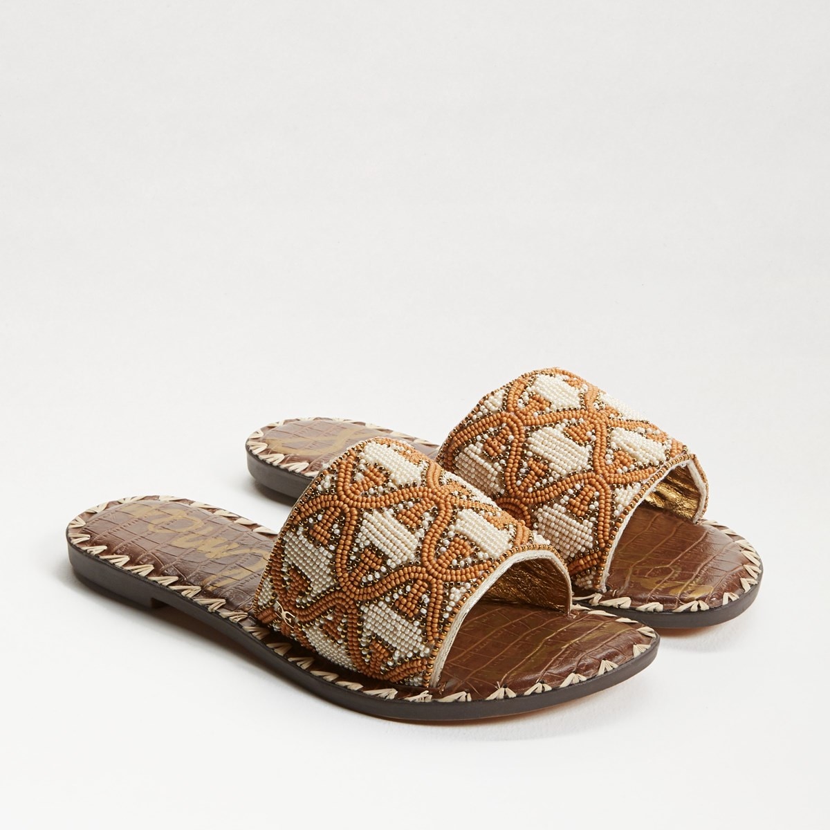 sam edelman gunner leopard flat sandal