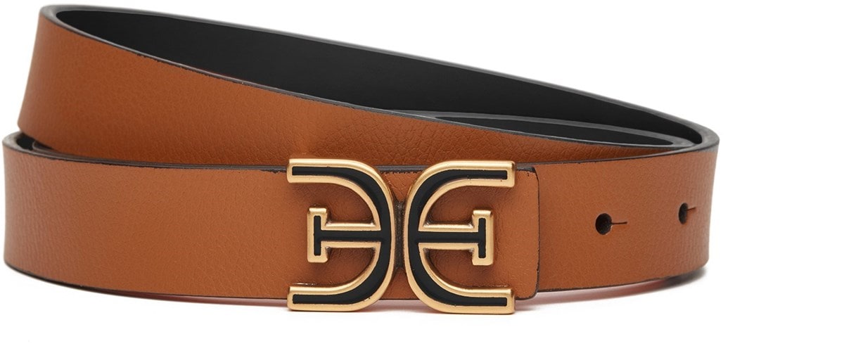 reversible logo belt