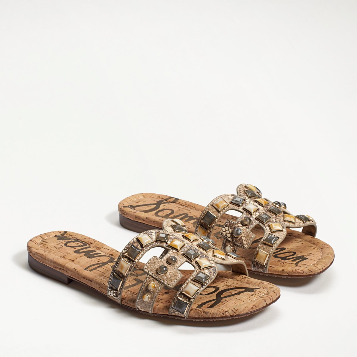 Bay 8 Embellished Slide Sandal