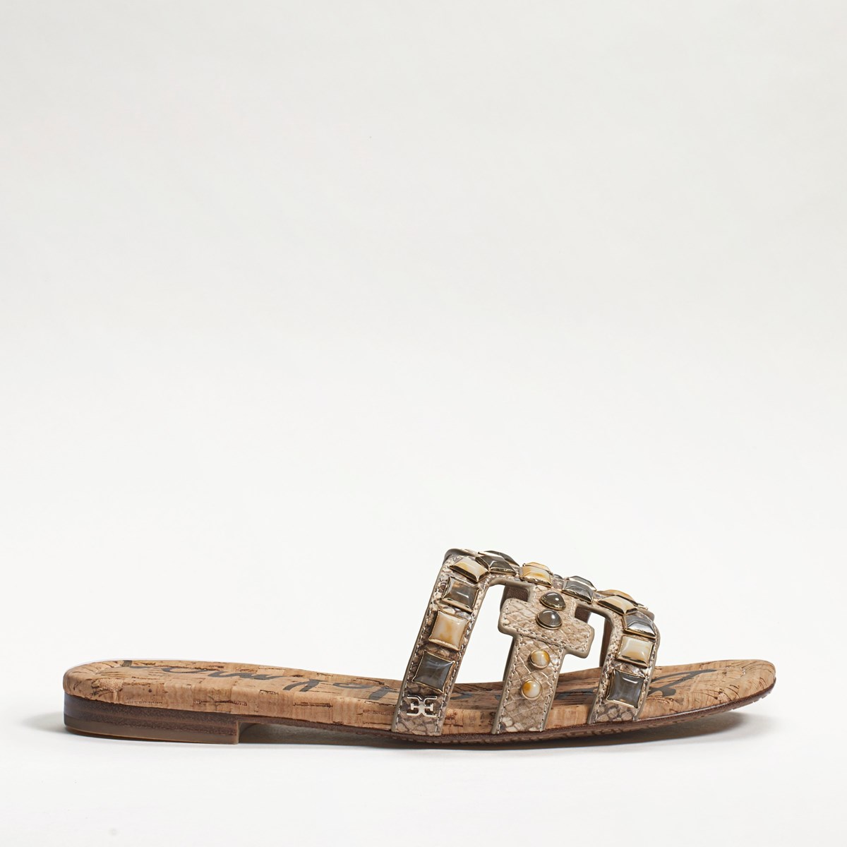 sam edelman bay 2 embellished slide sandal