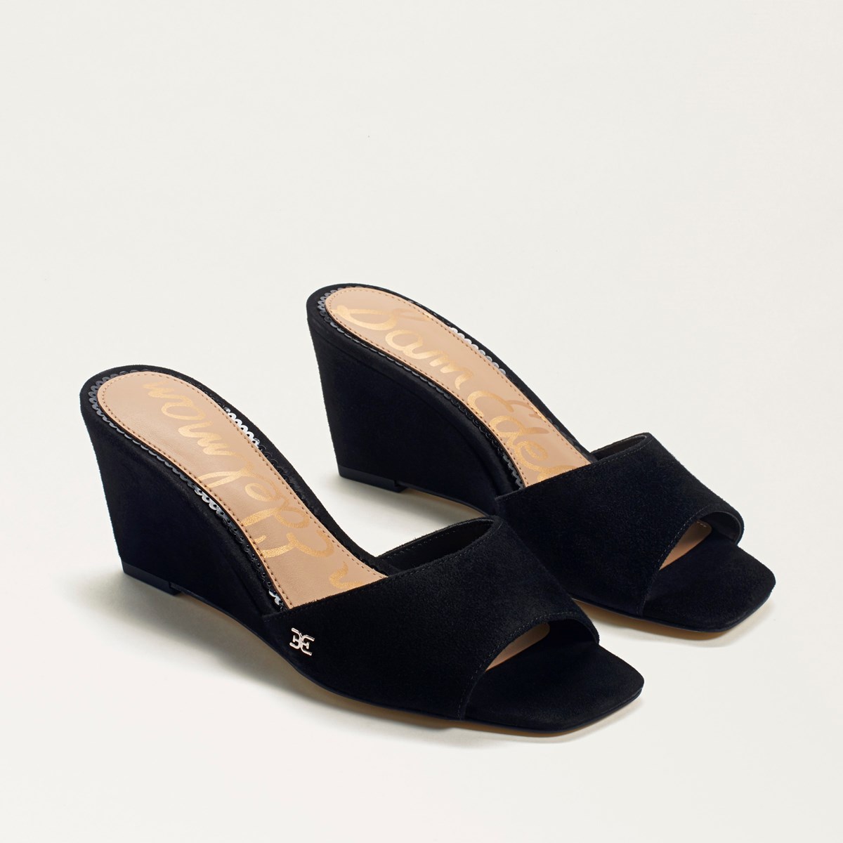 slip on wedge mules