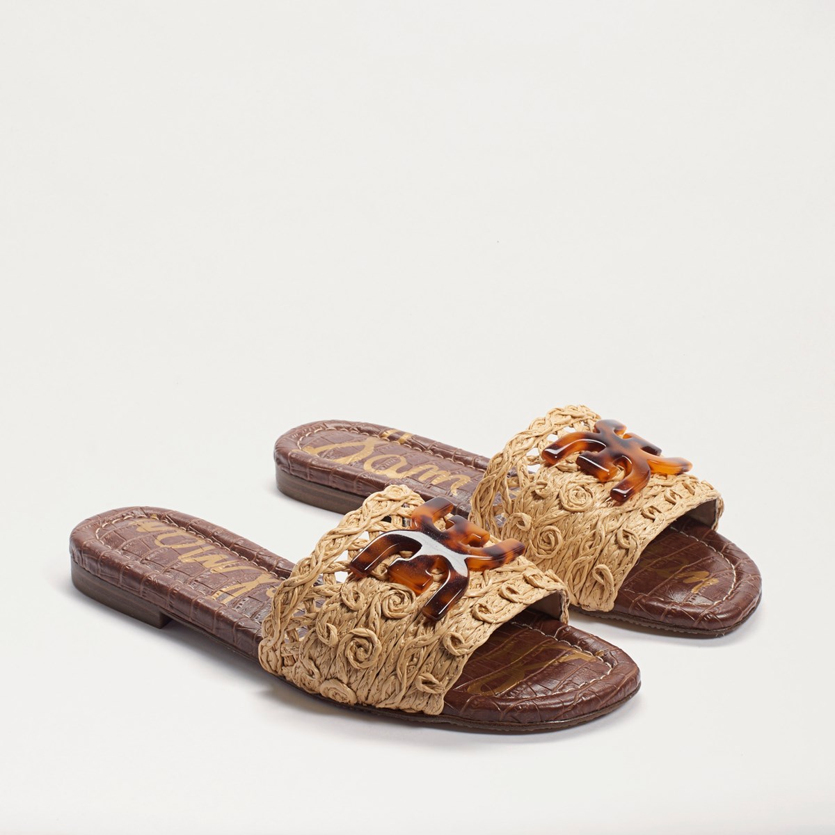 sam edelman raffia slides