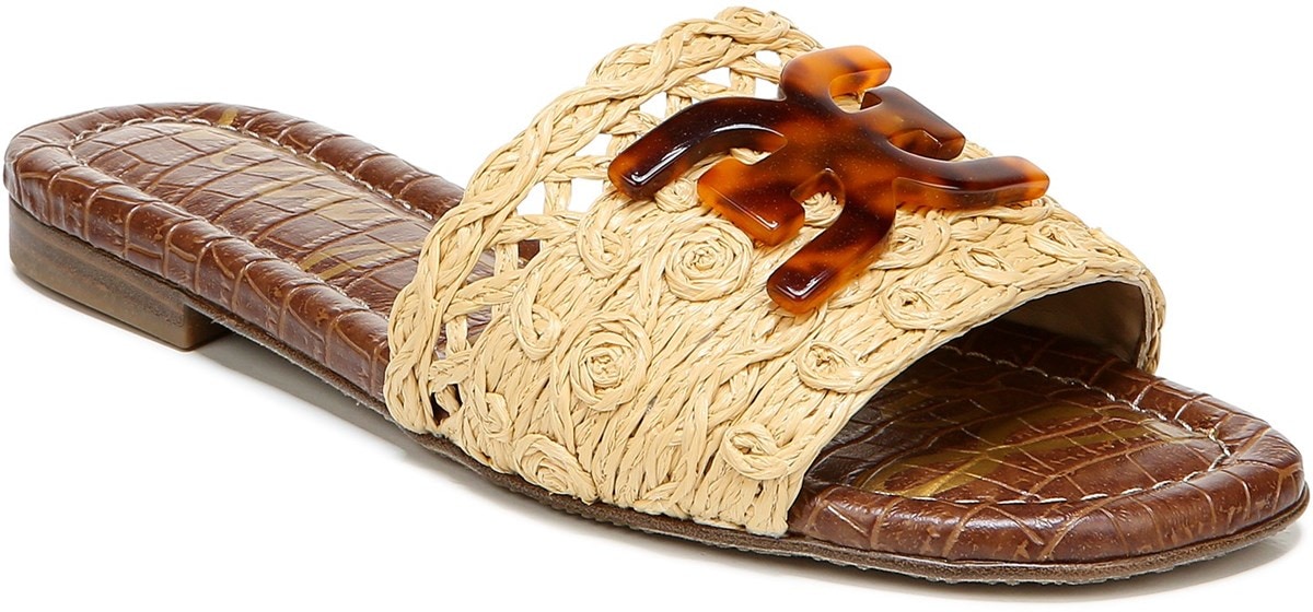 Thechronicle Sam Edelman Beckie Woven Slide Sandal Heel Sandal