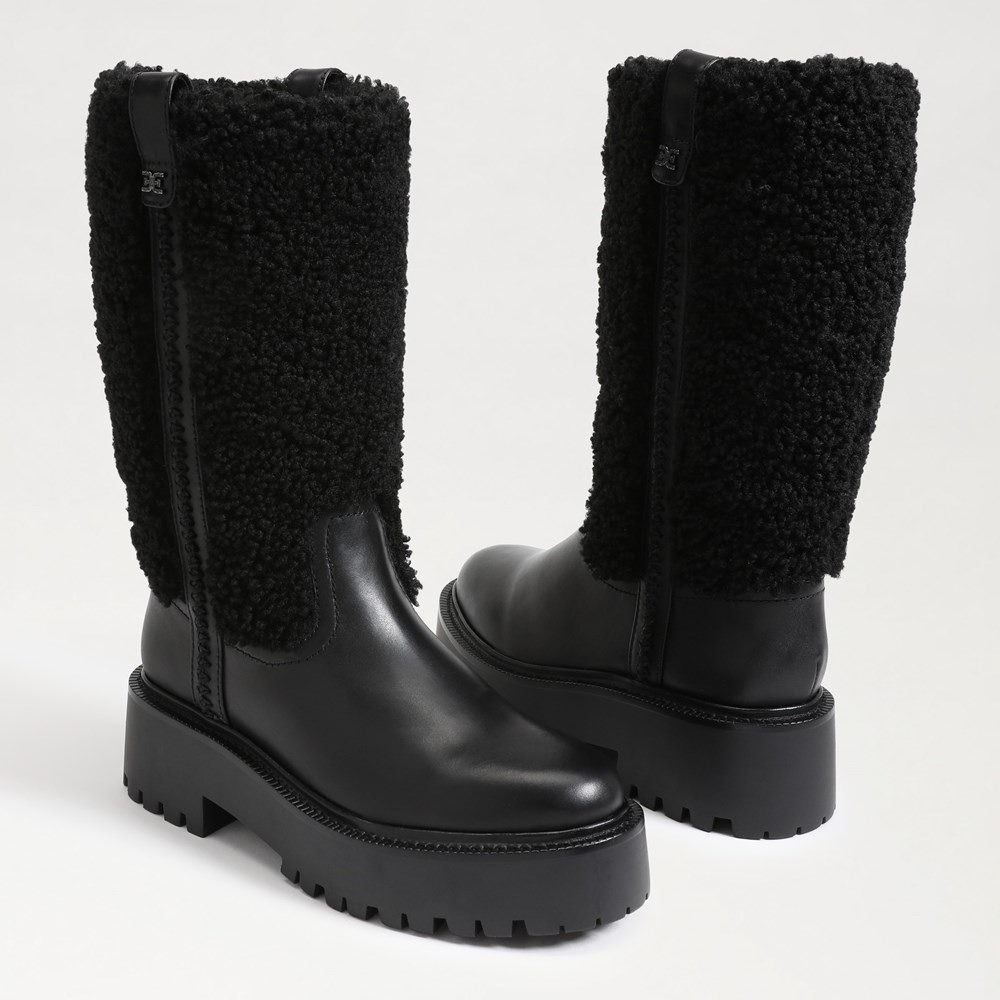 Sam edelman platform boots new arrivals