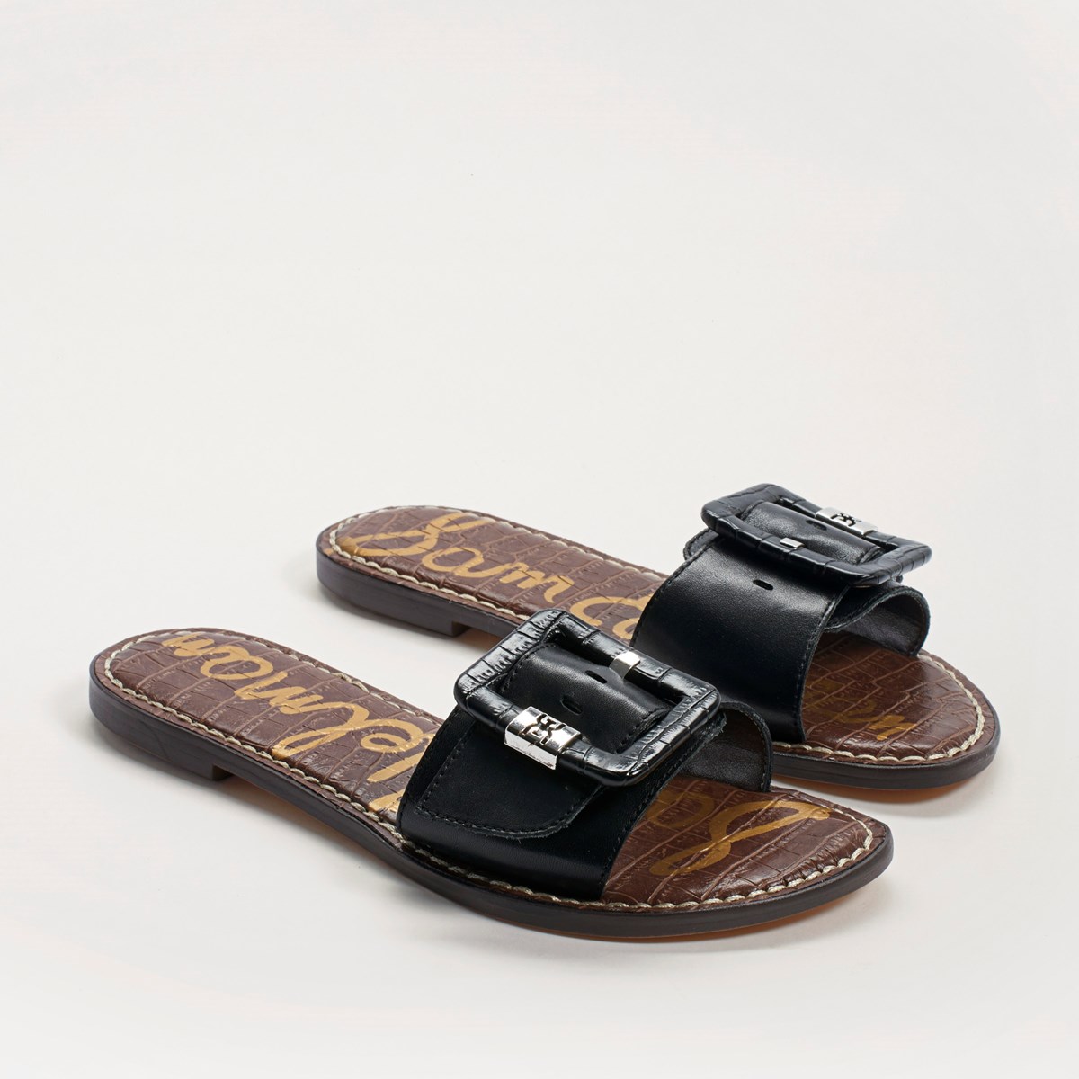 sam edelman gold slides