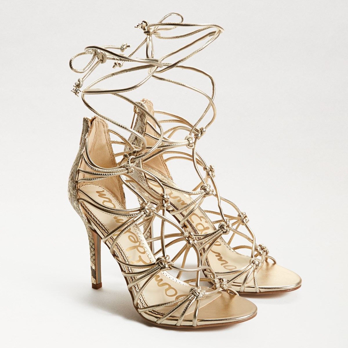 gold grecian sandals