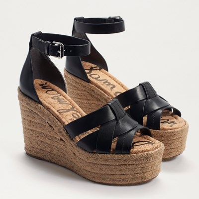 sam edelman black wedges