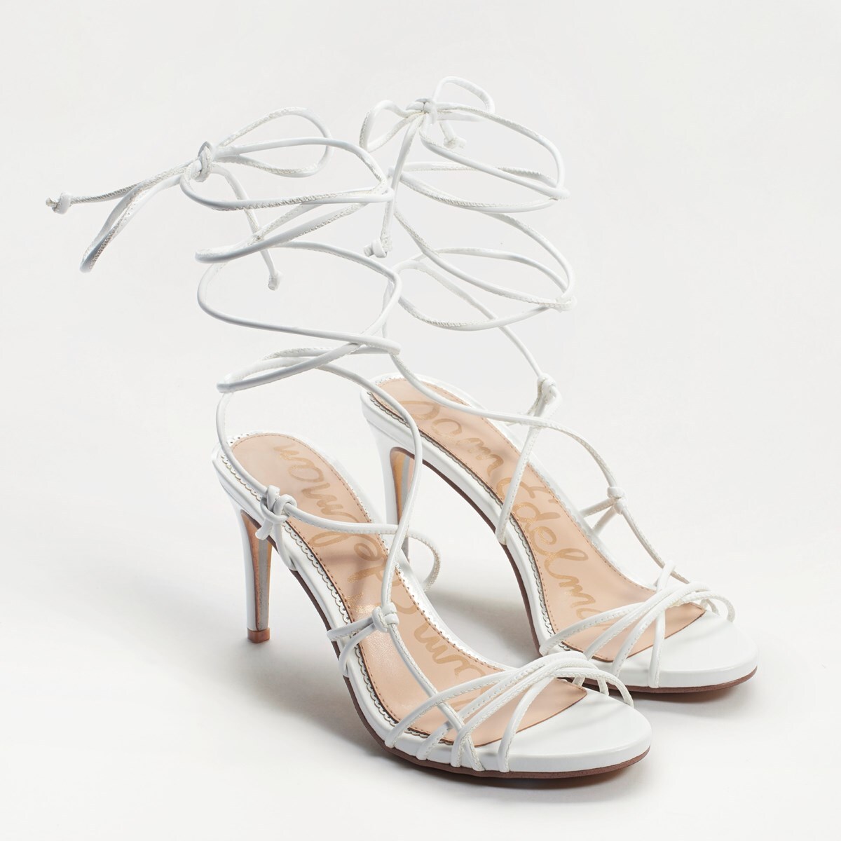 Sam edelman white strappy heels Outlet