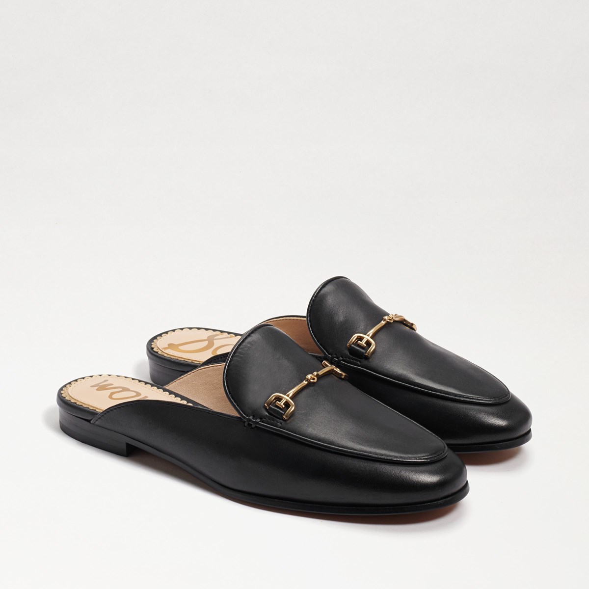 linnie leather mules