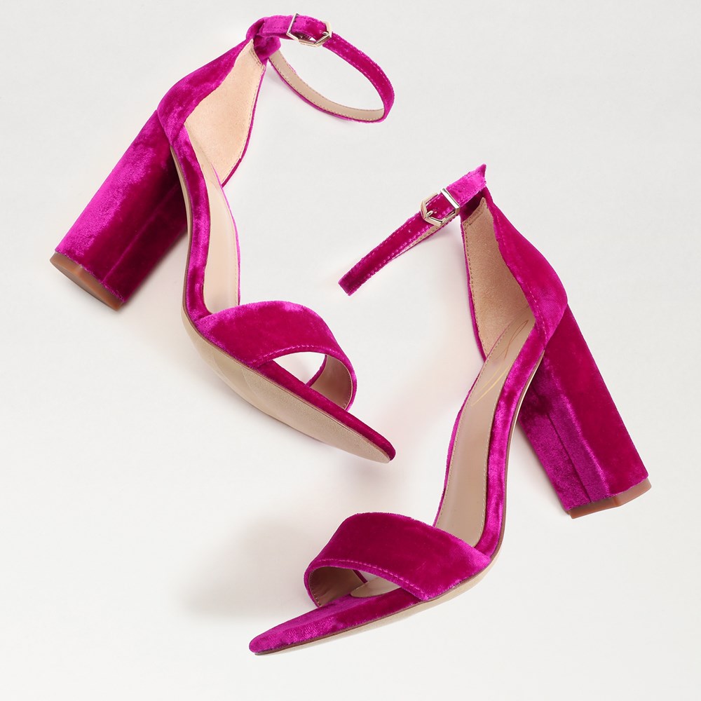 【I AM MARI】Jyubeulri strap sandal heel (6 cm) Yaro Block Heel Sandal | Sam Edelman | ReLove