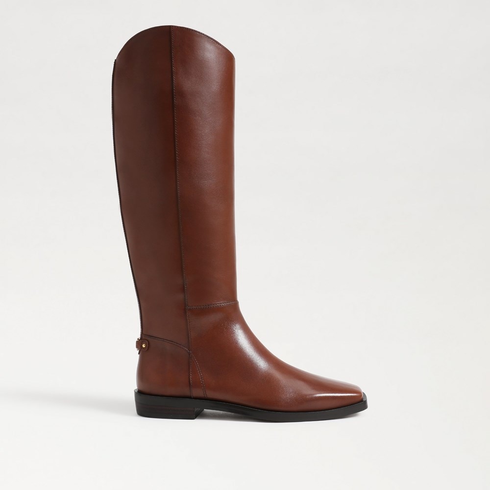 Sam Edelman Cesar Wide Calf Riding Boot Women s Boots and Booties