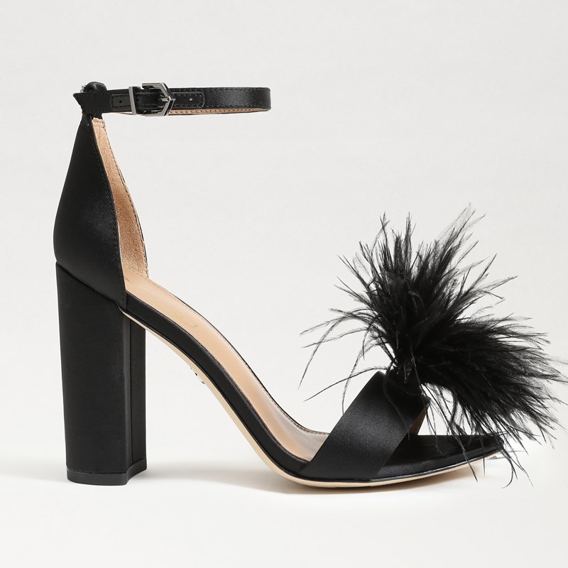 Feather block heels discount