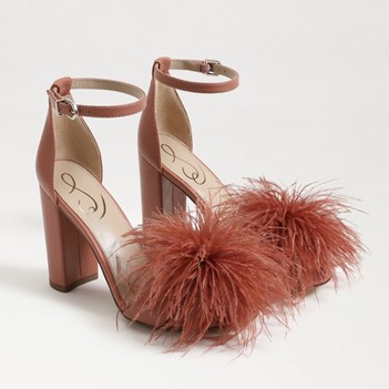 Sam Edelman Yaro Feather Heel Sandal | Womens Sandals