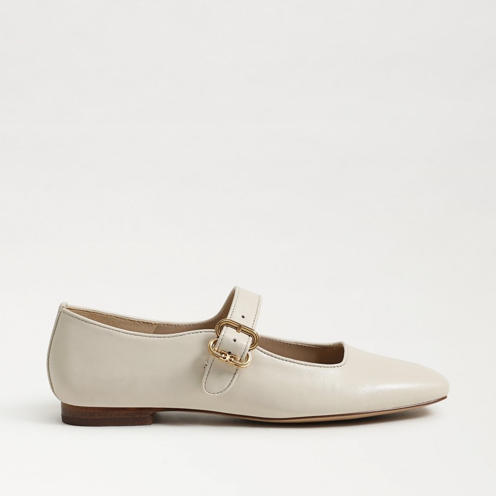 THE ROW Ava leather Mary Jane ballet flats