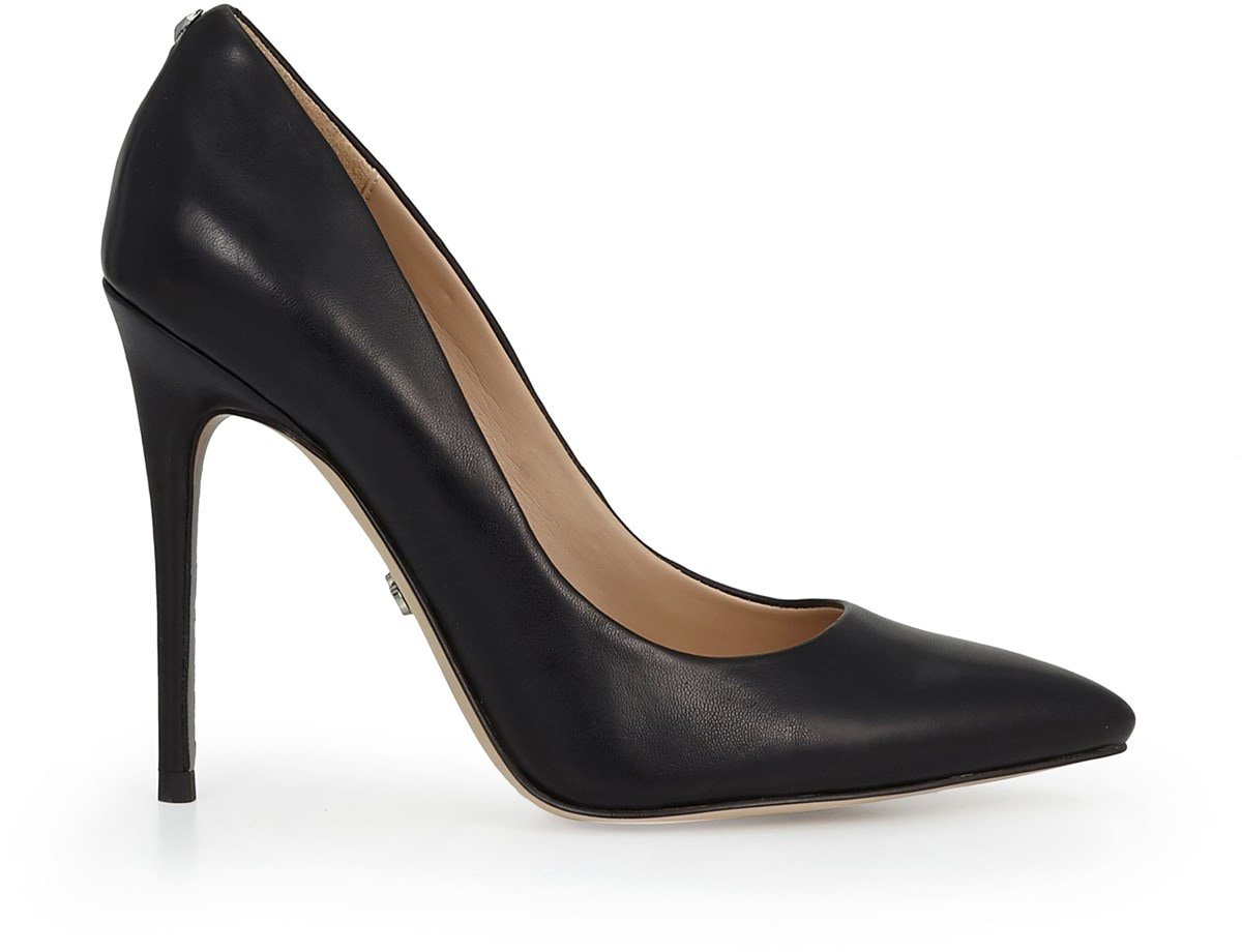 Pointed Toe Stiletto Black | Womens Heels | Edelman