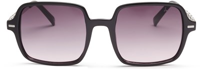 Thin Oversized Square Sunglasses