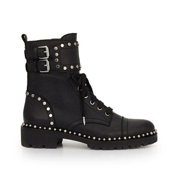 sam edelman jennifer studded combat boots black