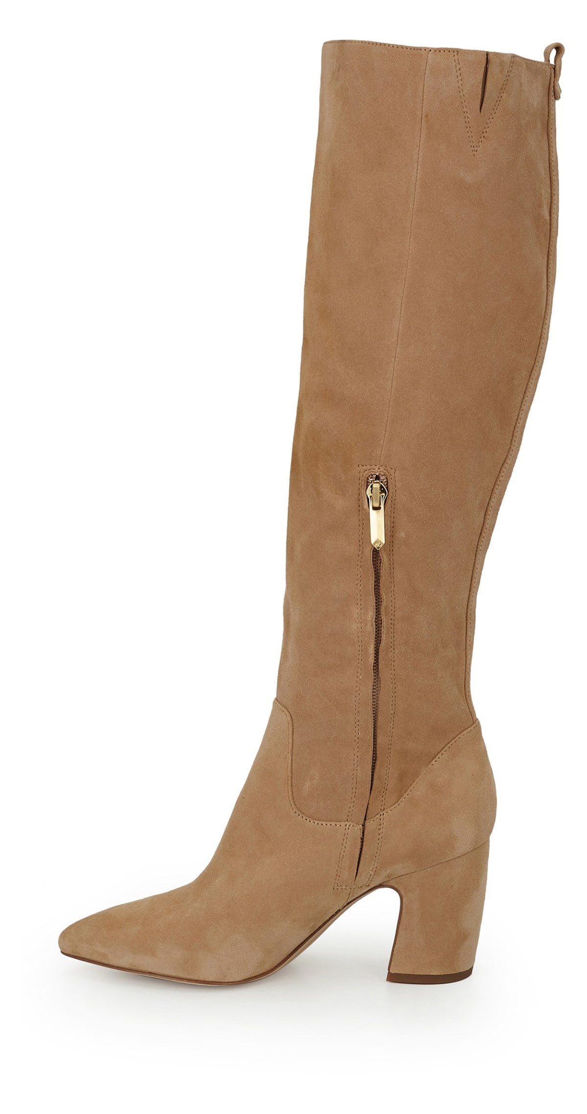 camel high boots